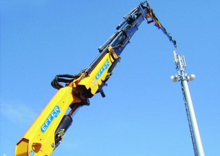 Macarale hidraulice de încărcare Effer 315 5S 