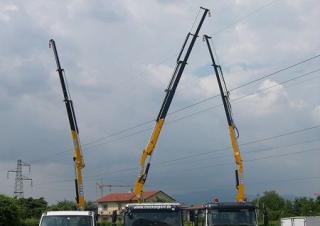 Macarale hidraulice de încărcare Effer 35 2S