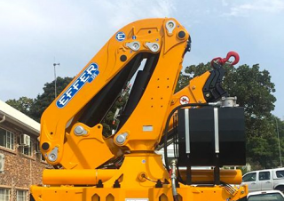 Macarale hidraulice de încărcare Effer 350 3S