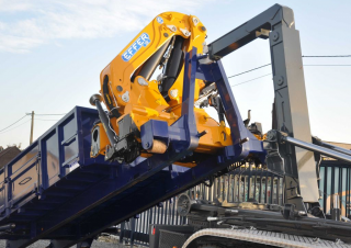 Macarale hidraulice de încărcare Effer 350 3S