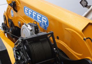 Macarale hidraulice de încărcare Effer 395 7S 