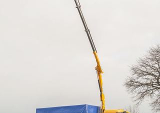 Macarale hidraulice de încărcare Effer 80 2S