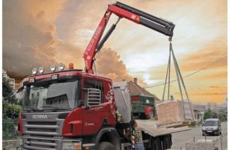 Macarale hidraulice de încărcare Fassi F 105 A 0.23 e-active