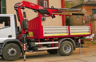 Macarale hidraulice de încărcare Fassi F 155 A 0.22 e-active