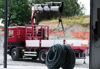 Macarale hidraulice de încărcare Fassi F 245 AC 0.23 active