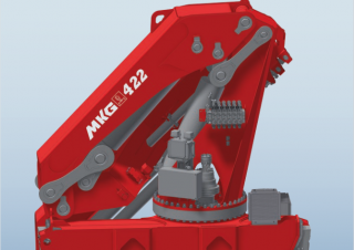 Macarale hidraulice de încărcare MKG HLK 422 SHP a8