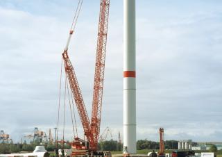 Macarale mobile - braț cu zăbrele Liebherr LG 1750