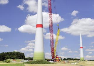Macarale mobile - braț cu zăbrele Liebherr LG 1750