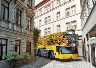 Macarale mobile - braț cu zăbrele Liebherr MK 73-3.1