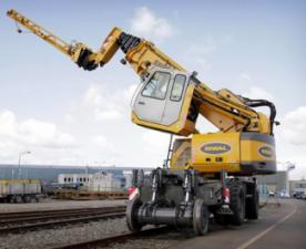 Macarale mobile - braț telescopic Sennebogen 608 Multicrane