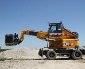 Macarale mobile - braț telescopic Sennebogen 608 Multicrane