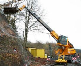 Macarale mobile - braț telescopic Sennebogen 608 Multicrane