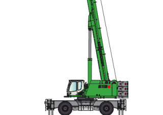 Macarale mobile - braț telescopic Sennebogen 6113E