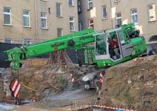 Macarale mobile - braț telescopic Sennebogen 613E