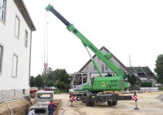Macarale mobile - braț telescopic Sennebogen 643E
