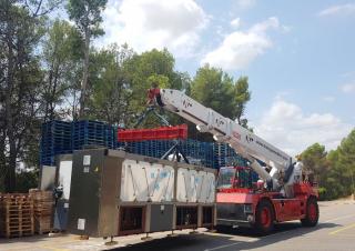 Macarale mobile industriale ORMIG 35 tm