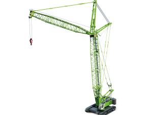 Macarale pe șenile - braț cu zăbrele Sennebogen 3300