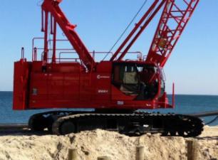 Macarale pe șenile - braț cu zăbrele Manitowoc 8500 E-1