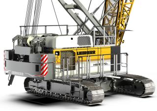 Macarale pe șenile - braț cu zăbrele Liebherr HS 8070.1