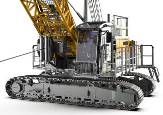 Macarale pe șenile - braț cu zăbrele Liebherr HS 8070.1