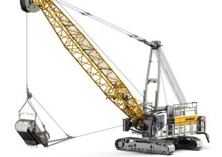 Macarale pe șenile - braț cu zăbrele Liebherr HS 8070.1