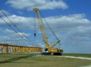 Macarale pe șenile - braț cu zăbrele Liebherr LR 1110