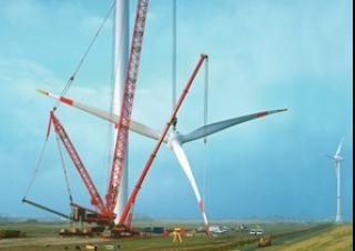 Macarale pe șenile - braț cu zăbrele Liebherr LR 11350