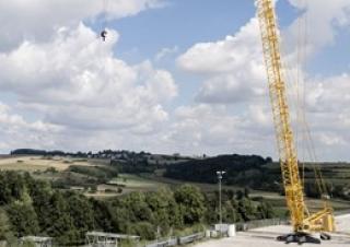 Macarale pe șenile - braț cu zăbrele Liebherr LR 1500