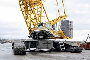 Macarale pe șenile - braț cu zăbrele Liebherr LR 1600/2