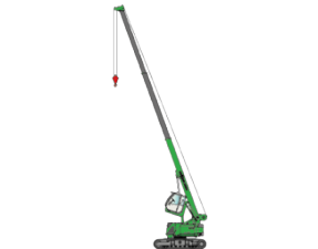 Macarale pe șenile - braț telescopic Sennebogen 613 R