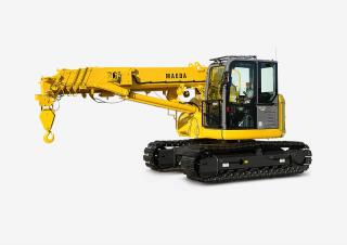 Macarale pe șenile - braț telescopic Maeda CC 1485