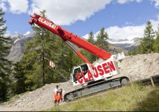 Macarale pe șenile - braț telescopic Liebherr LTR 1060
