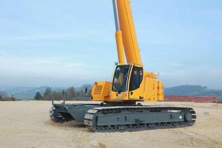 Macarale pe șenile - braț telescopic Liebherr LTR 1060