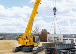 Macarale pe șenile - braț telescopic Liebherr LTR 1060