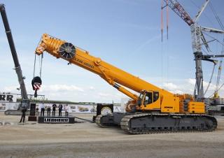 Macarale pe șenile - braț telescopic Liebherr LTR 1220