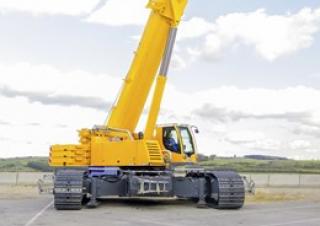 Macarale pe șenile - braț telescopic Liebherr LTR 1220