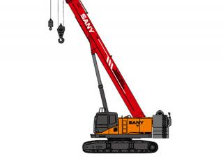 Macarale pe șenile - braț telescopic Sany SCC550TB-1