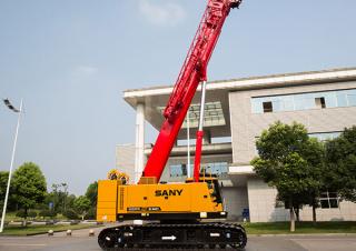Macarale pe șenile - braț telescopic Sany SCC550TB-1