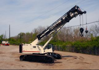 Macarale pe șenile - braț telescopic Link-Belt TCC-1100