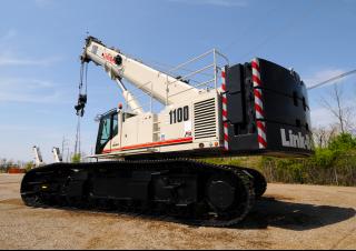Macarale pe șenile - braț telescopic Link-Belt TCC-1100