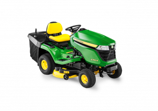 Mașini de tuns iarba Ride on și Tractoare de grădină John Deere X350