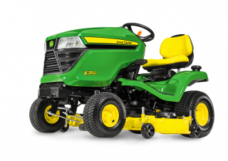 Mașini de tuns iarba Ride on și Tractoare de grădină John Deere X350
