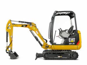 Mini excavatoare Caterpillar 301.7D