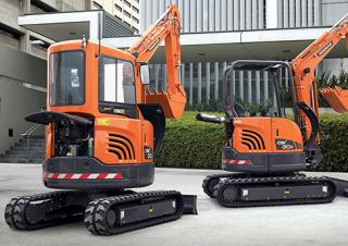 Mini excavatoare Doosan DX30Z