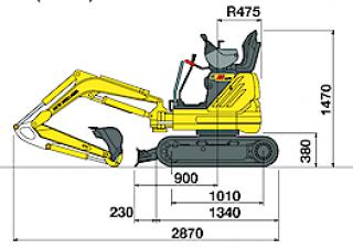 Mini excavatoare New Holland E9SR