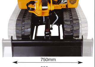 Mini excavatoare Hanix H09D