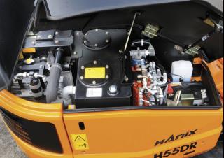 Mini excavatoare Hanix H55DR