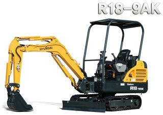 Mini excavatoare Hyundai R18-9AK