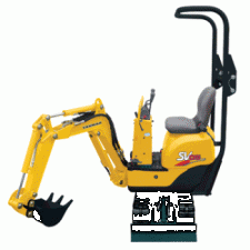 Mini excavatoare Yanmar SV 05 B