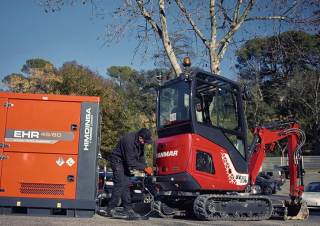 Excavatoare pe Șenile Electrice Yanmar SV17e